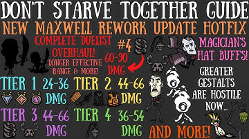MASSIVE Maxwell Rework Update! Duelist Overhaul & More! - Don