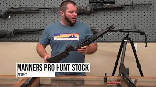 Backcountry Rail System for Manners Long Range Hunter and