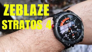 Recenzja Zeblaze Stratos 4 Budżetowego Smarch Z Gps I Amoled-Em Za 200 Zł