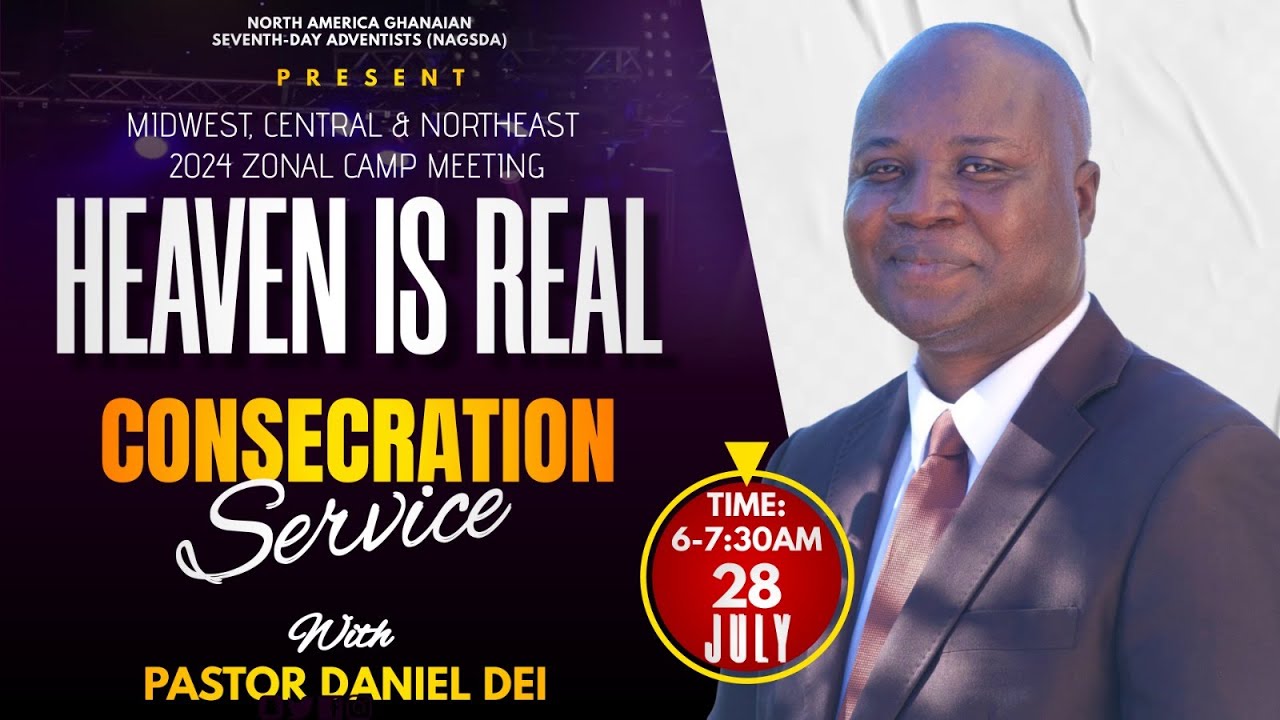 CONSECRATION SERVICE || NAGSDA ZONAL CAMP MEETING 2024 - YouTube