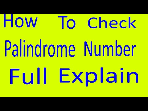 Palindrome Number in C --Hindi| How to check reverse number | C Programming Tutorial Beginner|