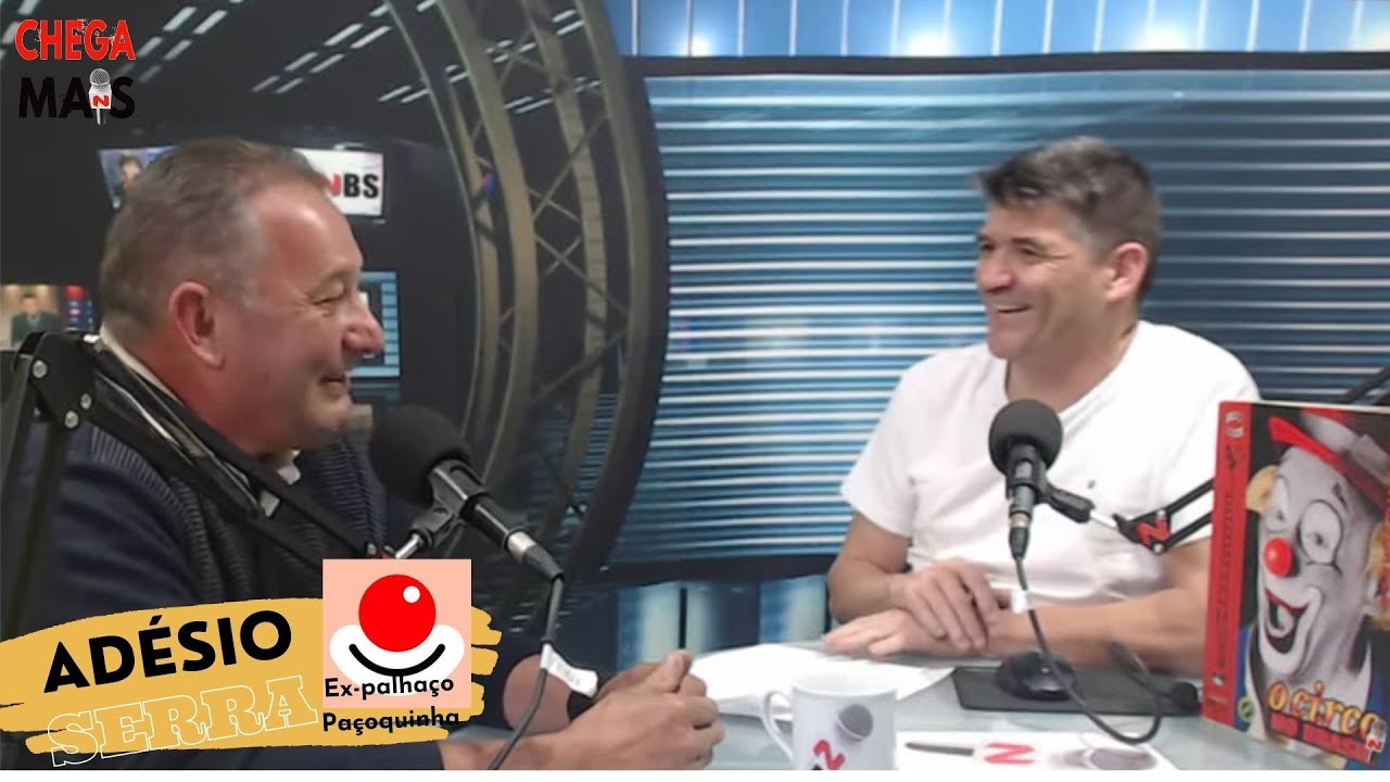 O Programa "Chega Mais" recebeu Adésio Serra o Ex-Palhaço Paçoquinha