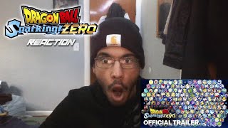 DragonBall Sparking Zero full roster reveal trailer REACTION