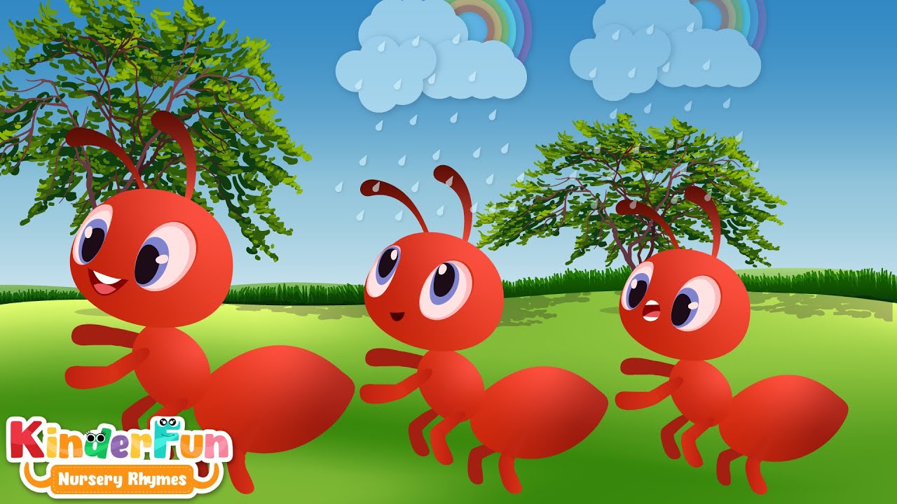 Ants Go Marching One By One Song | Fun Counting Song | Nursery Rhymes & Baby Songs #ants