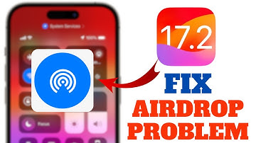 IOS 17.2 - Fix Airdrop Problem !!!