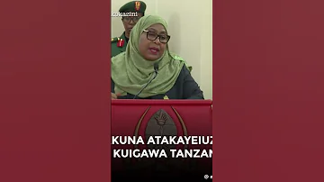 PRESENT SAMIA SULUHU HASSANI 
