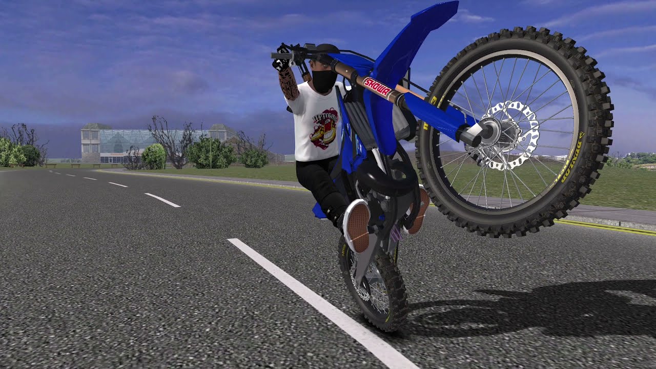 MX Bikes Stunts 7 YZ 125 YouTube