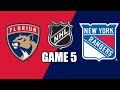 New york rangers vs florida panthers game 5 wsuperbman