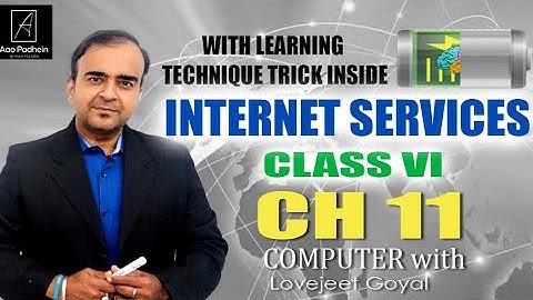 CLASS 6 INTERNET SERVICES