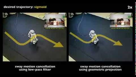 Vision-based trajectory control for humanoid navigation