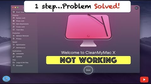 CleanMyMac X not working on Monterey! 1 step problem solved |