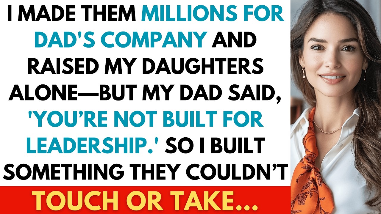 I Sacrificed Everything for My Family’s Company—Then They Called Me “The Help”...