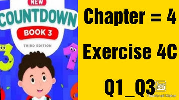 oxford  new countdown book 3 third edition || chapter 4 || Exercise 4C || Q1_Q3 solved