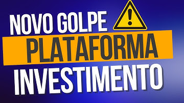 ⚠️CUIDADO NOVO GOLPE⚠️ PLATAFORMA DE INVESTIMENTOS (como recuperar o seu dinheiro) (Pirâmide)