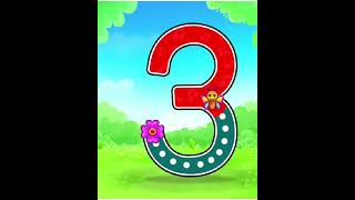 Learn Number Three - 3 #three #shorts