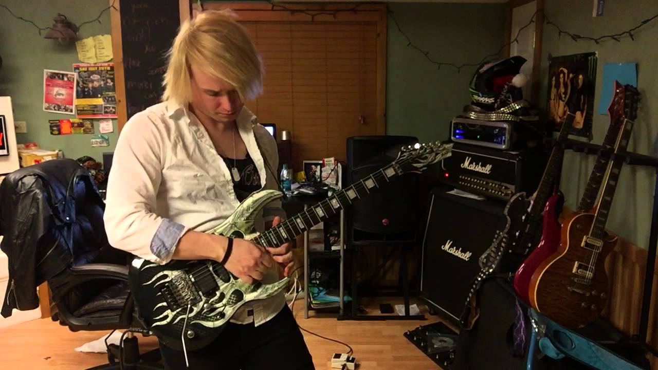 Overnight Sensation Firehouse (guitar solo cover) YouTube