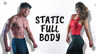 30 Min Isometric Full Body Workout At Home - Isometric Exercises Anyone Can Do (With No Equipment)