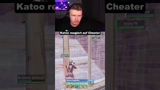Katoo reagiert auf Cheater #fortnite #fortniteclips #shorts