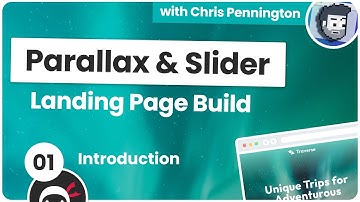 Landing Page Build (with Parallax) #1 - Introduction