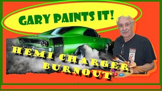 Gary Paints It! - Hemi Charger Burnout