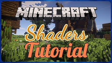 MINECRAFT SHADERS TUTORIAL (Optifine) 1.10!