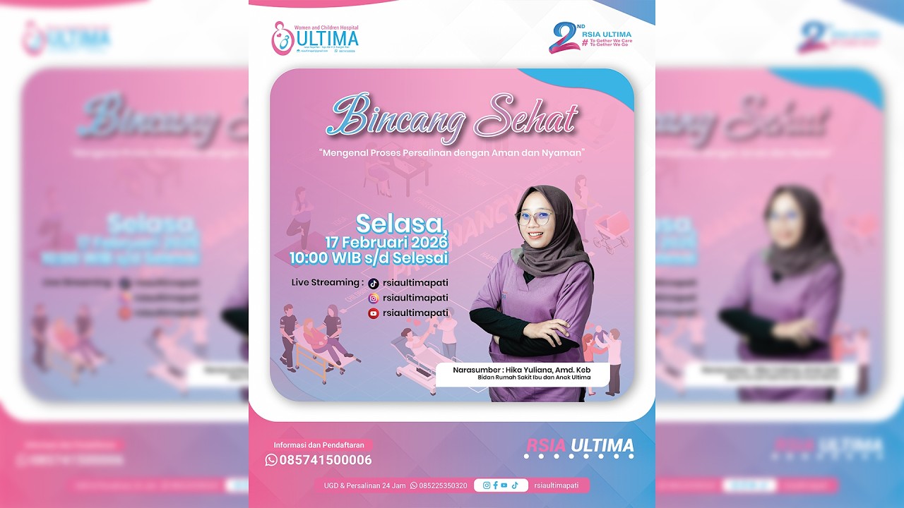 BINCANG SEHAT “Mengenal Proses Persalinan dengan Aman dan Nyaman”