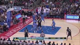 (Copyright Dwwk Ins) Kevin Love 45 points @ LA Clippers (Full Highlights) (12/22/13)