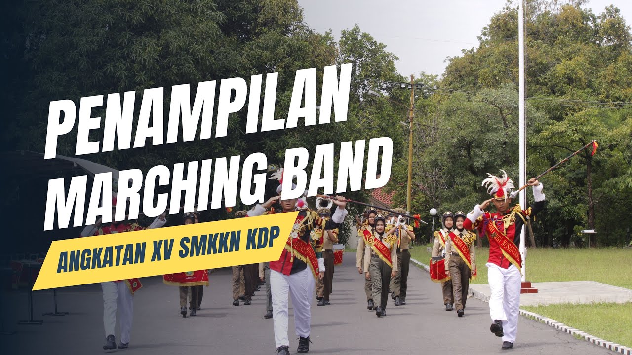 Penampilan Marching Band SMK Kehutanan Negeri Kadipaten Angkatan XV 2024
