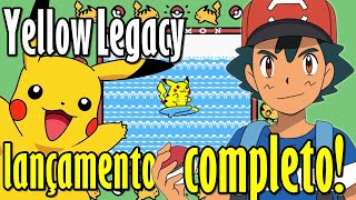 LANÇAMENTO COMPLETO do CLÁSSICO com MUITAS MUDANÇAS! | Pokémon Yellow Legacy (GBC - Hack Rom)