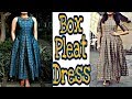 Designer Box Pleat Dress/Box Pleated Gown Dress/party wear dress[DIY]