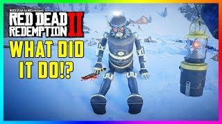 You WON'T Believe What This Robot Did In Red Dead Redemption 2 & Why It's Up On A Mountain! (RDR2)