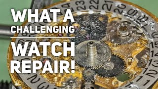 Restoring the Forgotten: Seiko Elnix 1970s Hybrid Watch Comes Back to Life #watchrepair
