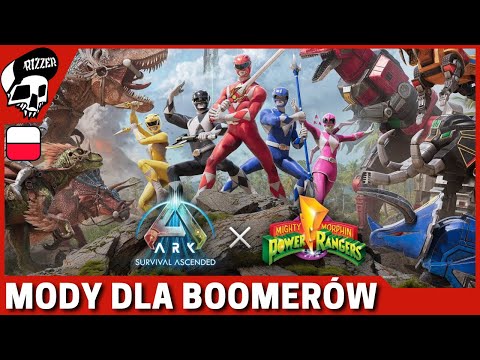 Nowe Mody do ARK: Survival Ascended PL - Power Rangers i Social Club