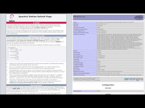 Automated LAMP install with simple Bash scripts