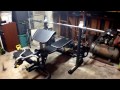 In depth look at Golds Gym XRS 20 Olympic Workout Bench and Rack In depth look at Golds Gym XRS 20 Olympic Workout Bench and Rack