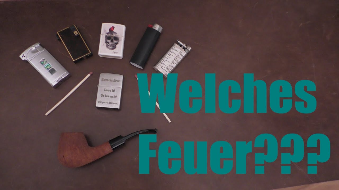 Welches Feuer soll ich für die Pfeife nutzen?