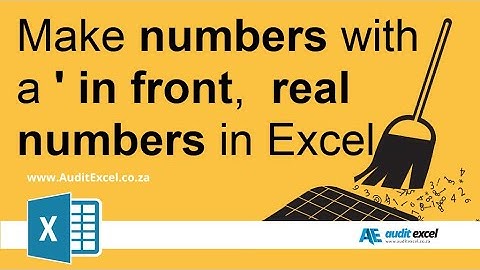 Excel VALUE function to convert 