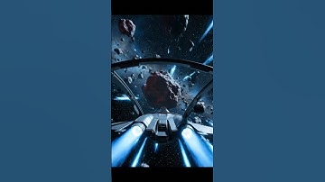 Extreme Space Flight 2050 🚀 | Futuristic Jet Dodges Asteroids in Deep Space 🌌