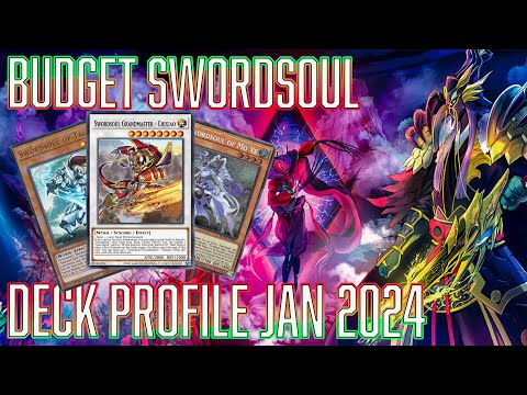 YUGIOH BUDGET Swordsoul Deck Profile Jan 2024 - YouTube