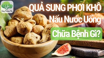 Uống Nước Quả Sung Phơi Khô Có Tác Dụng Chữa Bệnh Gì?