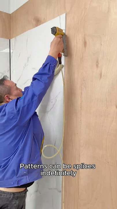 SPC wall panels:  seamless, easy install, and bendable!