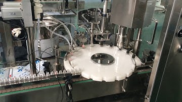 SPM Eye Drop Bottles Filling Capping Production Line