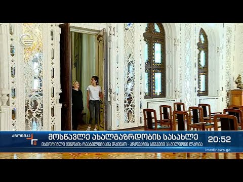 მოსწავლე ახალგაზრდობის სასახლე სრულად განახლდება