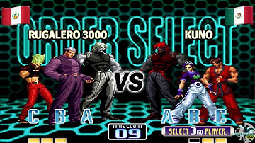RUGALERO 3000 vs KUNO FT10 BATALLÓN  KOF 2002 PLUS