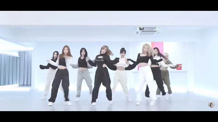 THE FEELS - TWICE(dance practice mirrored slowed 50%)