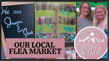 What Did We Have to Sell at Our Local Flea Market? | Jasper & Jade #diybracelets #diyjewelry
