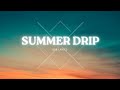 Summer Drip (Lyrics Video) | 808 Vibes 🌴💧 | 