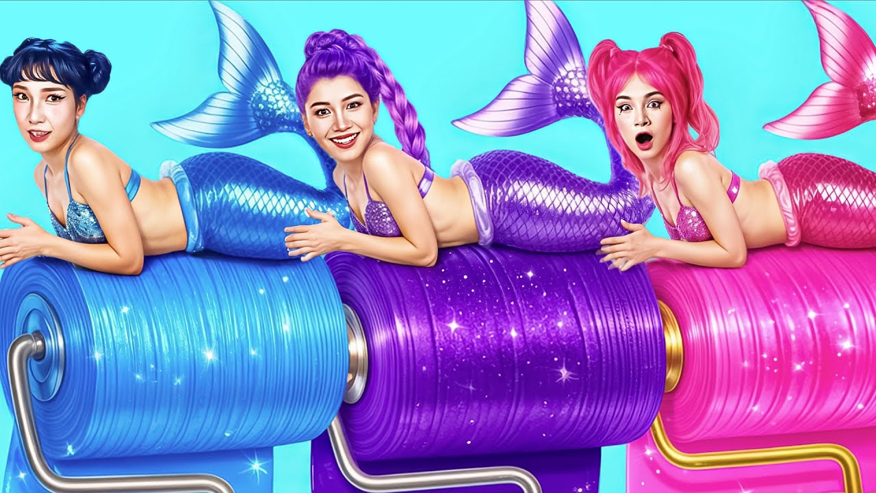 KPop Demon Hunters: Sereia na Prisão! Makeover da Rumi em Sereia Popular!