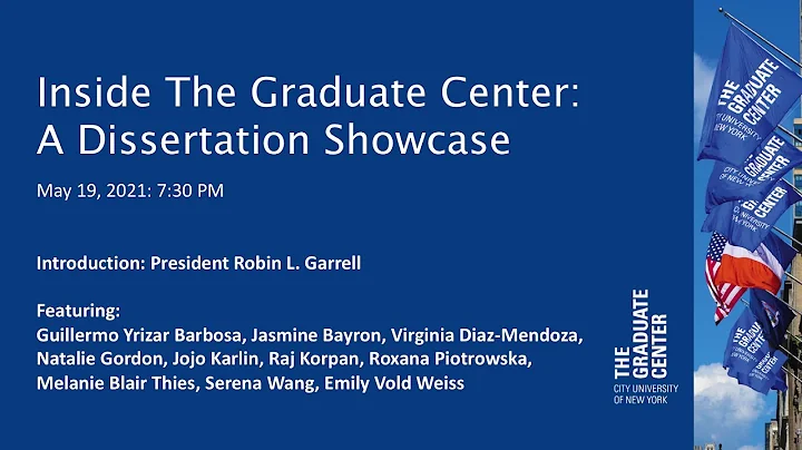 Inside The Graduate Center: A Dissertation Showcase - DayDayNews