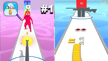 Bullet Stack Run - New Release - Hyper Hybrid Casual - Gameplay Walkthrough (iOS & Android)
